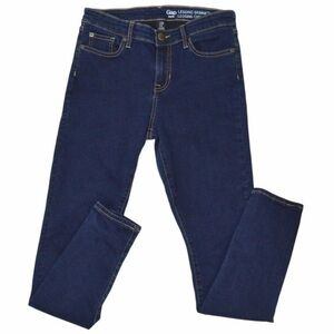 GAP Midrise Legging Skimmer Jeans Dark Indigo Color, Size 2/26